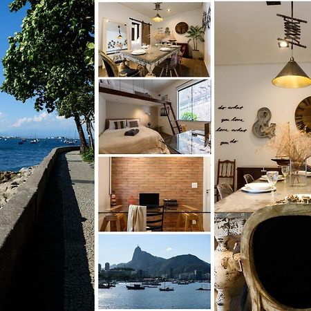 2 Quartos Na Urca Com Vista Para Baia De Guanabara A 700M Pao De Acucar Com Cozinha Completa E Wi-Fi - Bares, Restaurantes E Comercio Local A Poucos Metros Рио-де-Жанейро Экстерьер фото