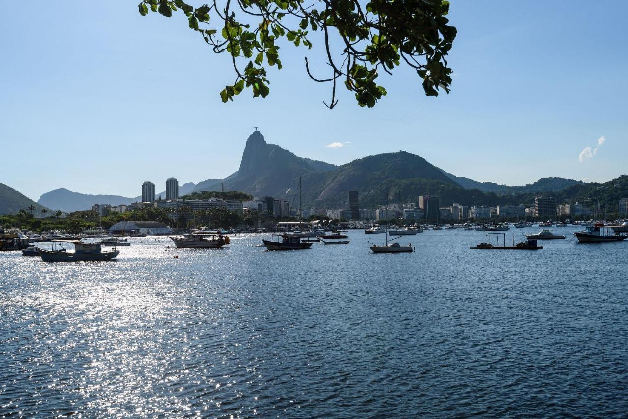 2 Quartos Na Urca Com Vista Para Baia De Guanabara A 700M Pao De Acucar Com Cozinha Completa E Wi-Fi - Bares, Restaurantes E Comercio Local A Poucos Metros Рио-де-Жанейро Экстерьер фото